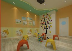 西安幼儿园装修设计给幼儿们兴奋感